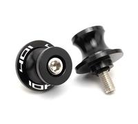 WSOPP Diabolos de Bras Oscillant Moto pour Husqvarna Svartpilen 125 250 401 701 Norden 901 M10 CNC Aluminium avec Logo Protection Châssis Support Béquille Installation Rapide,for 401-Black Style