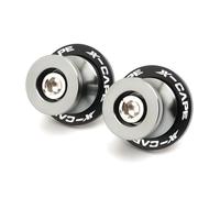 WSOPP Diabolos de Bras Oscillant Moto pour Moto Morini XCape X Cape 650 X 650X 2022 2023 M10 CNC Aluminium avec Logo Protection Châssis Support Béquille Installation Rapide,Silver Style