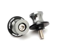 WSOPP Diabolos de Bras Oscillant Moto pour Yamaha YZF R1 R3 R6 YZFR1 YZFR3 YZFR6 1999-2024 M6 CNC Aluminium avec Logo Protection Châssis Support Béquille Installation Rapide,for YZFR6-Grey Style