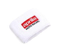 WSOPP Manchon Protecteur Réservoir Liquide Frein Moto pour Aprilia RSV4 RS660/457 RS4 50/125 Protection Contre Les Fuites Chocs Poussière Absorbante Style Accessoire,White Style