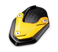 WSOPP Plaque d’Extension Béquille Moto Para Triumph Scrambler 400X 400 X 2023 2024 2025 Speed 400 Aluminium CNC Support Latéral Antidérapant Résistant Aux Chutes Accessoires