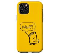 WSP! What's Up Funny Sarcastic Parrot Illustration Graphic Coque pour iPhone 11 Pro