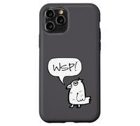 WSP! What's Up Funny Sarcastic Parrot Illustration Graphic Coque pour iPhone 11 Pro