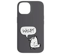 WSP! What's Up Funny Sarcastic Parrot Illustration Graphic Coque pour iPhone 14