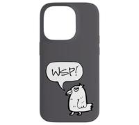 WSP! What's Up Funny Sarcastic Parrot Illustration Graphic Coque pour iPhone 14 Pro