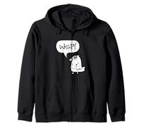 WSP! What's Up Funny Sarcastic Parrot Illustration Graphic Sweat à Capuche