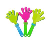 WSQHAO 15Pcs Colorful Hand Clapper Concert Party Cheering Props Clap Your Hands Small Clapping Toy pour Fêtes