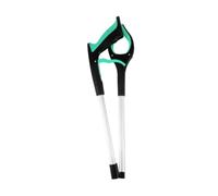 WSQHAO 2 pièces Outils à Main Portable Pliable Poubelle ordures litière ramasseurs Pince Extender Multifonctionnel de ramassage pour Jardin(Green)