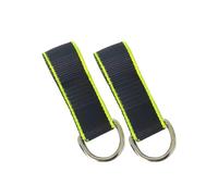 WSQHAO 4 Pièces Sangles de Balançoire d'arbre Kit Suspension Robuste Double Couche Sangle Courte for Hamacs Balançoires Siège Cintre Sacs Sable pour Balançoire