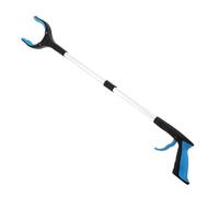 WSQHAO Extension de Pince Pliable, Outils à Main, ramasseurs litière, ramasseur déchets, ramassage, 2 pièces pour Jardin(Blue)