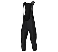 WSQHAO Hommes 2 Poches 3/4 Cuissard à Bretelles été Printemps Automne Pantalons de vélo vêtements pour Hommes(Black,L)
