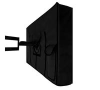 WSQHAO Housse de protection for écran télévision, résistante aux intempéries, piscine extérieure Pour Tv à éCran Plat(Black,55 inch to 58 inch)
