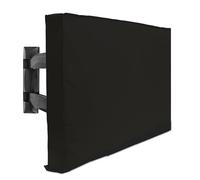 WSQHAO Housse de protection for téléviseur d'extérieur résistant aux intempéries (32", 36", 40", 46", 50", 55", 60", 65") Pour Tv à éCran Plat(Black,FOR 22 to 24inch TV)