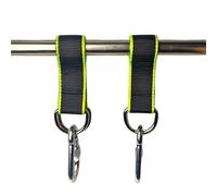 WSQHAO Kit de Suspension Sangles balançoire d'arbre, Robuste, Double Couche, Sangle Courte, for, hamacs, siège, Sacs Sable pour Balançoire