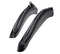 WSQHAO Lot de 2 Garde-Boue Avant et arrière vélo Fairshaped Haute résistance, 20/22/24 Pouces, Anti-poussière Anti-éclaboussures pour Vélo