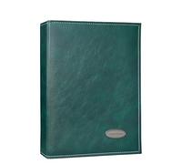 WSQHAO Porte-Carte Photo de 6 Pouces, Feuille intercalaire en PU, Album, 240 Pochettes, classeur Cartes, Mallette Rangement d'images pour Photos(Green)