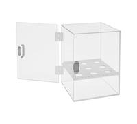 WSQHAO Support De Crème Glacée 9 Trous Transparent cône de crème glacée Oeuf Rouleau vitrine Sucre Gaufre cône Support de Stockage boîte de Support
