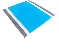 WSQHAO Tapis de Plage imperméable et Pliable, Matelas Camping, Portable léger, Tapis Pique-Nique d'extérieur, Serviette pour Adultes(Color 1,200cm x 140cm)
