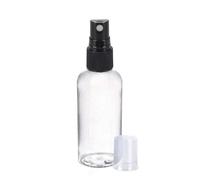 WSRRDRECVHi 50/60/100/120 ml Flacons rechargeables en plastique transparent Accessoires Voyage Vide Spray Parfum Atomiseur Portable C4F2 Mini
