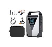 WSRY Gonfleur Pneus Voiture Pompe Gonflable Secours Puissante pour Automobile Intégrée À Une Batterie Multifonctions avec Allumage Électronique(14800mah)