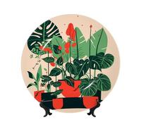 WSSYYBF Assiette décorative en porcelaine anglaise de bambou avec support de présentation pour la maison, la cuisine, le mur ou la table 20,3 cm