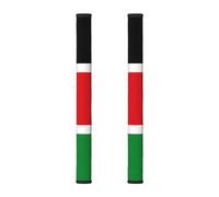 WSSYYBF Lot de 2 couvre-poignées de porte de réfrigérateur Drapeau du Soudan du Sud