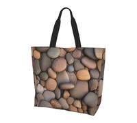 WSSYYBF Pebbles in the beach Sac à bandoulière. Sac à bandoulière tendance pour femme, simple et léger
