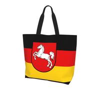 WSSYYBF Sac à bandoulière drapeau de Basse-Saxe. Sac à bandoulière tendance pour femme, simple et léger