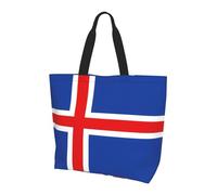WSSYYBF Sac à bandoulière drapeau de l'Islande - Sac à bandoulière tendance pour femme - Simple et léger