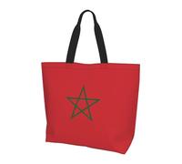 WSSYYBF Sac à bandoulière drapeau du Maroc - Sac à bandoulière tendance pour femme - Simple et léger