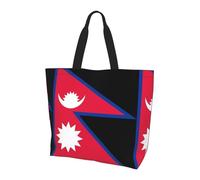 WSSYYBF Sac à bandoulière drapeau du Népal. Sac à bandoulière tendance pour femme, simple et léger