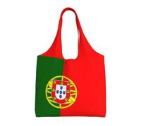 WSSYYBF Sac fourre-tout en toile avec drapeau portugais - Grande capacité