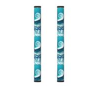 WSSYYBF Sea of Love Lot de 2 couvre-poignées de porte de réfrigérateur - Housses de poignée de cuisine