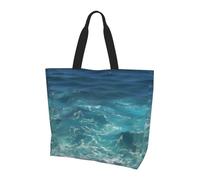 WSSYYBF The Deep Ocean Sac à bandoulière. Sac à bandoulière tendance pour femme, simple et léger