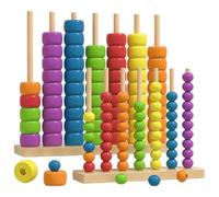 WstaIutno Colour Stack - Fast-Paced Colour Stack Game & Colour Stack Challenge - Portable Color Stack Game - Accurate Dimensions for Family Road Trips B)