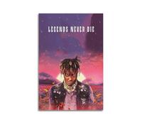 WSTEWOO Juice Wrld Legends Never DieAlbum Poster Musique Artiste Album Toile Décoration murale Décoration murale Sans cadre 60 x 90 cm