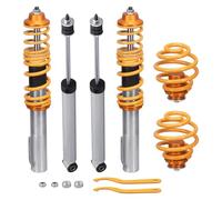 WSUMKH Amortisseur pneumatique pour Clio MK2 1998 1999 2000 2001 2002 2003 2004 2005 BB CB 3.0 V6 Sport, Kit D'abaissement De Suspension À Ressorts Hélicoïdaux