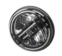 WSUMKH Feux Phares Phares Avant À LED 7 Pouces, Feux De Jour 12V/24V Pour Suzuki Samurai Jimmy Bandit 600 (2004) Phare Voiture(1PC Black)