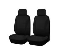 WSUMKH Housses Sieges Coussin Conception Ligne Taille Universelle Adaptée Aux Housses Siège Intérieures Voiture SUV Camion Van Ensemble Complet(5 Seats Gray)
