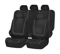 WSUMKH Housses Sieges Housses De Siège Universelles en Forme U pour La Plupart des Voitures, SUV, Camions, Fourgonnettes(Black 5 Seat)