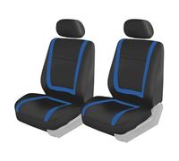 WSUMKH Housses Sieges Housses De Siège Universelles en Forme U pour La Plupart des Voitures, SUV, Camions, Fourgonnettes(Blue 2 Seat)