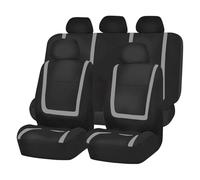 WSUMKH Housses Sieges Housses De Siège Universelles en Forme U pour La Plupart des Voitures, SUV, Camions, Fourgonnettes(Gray 5 Seat)