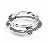 WSUMKH Phare Avant À LED 7 Pouces Avec Œillet D'angle Boîtier Anneau Garniture Seau Support Montage Kit Phares Moto(Brackets only)