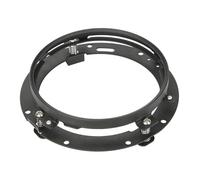 WSUMKH Phare Avant À LED 7 Pouces Avec Œillet D'angle Boîtier Anneau Garniture Seau Support Montage Kit Phares Moto(H)