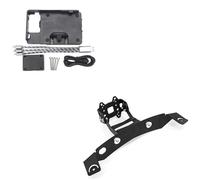 WSUMKH pour BMW K 1200 1300 GT K1200GT K1300GT 2006 - Kit De GPS Mobile Navigateur Angle Réglable Support De Téléphone Portable Support D'extensionMontage(BC)