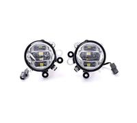 WSUMKH Pour GL1800 Pour Gold Wing 2002 2003 2004-2017 Feux De Brouillard LED Étanche Projecteur Auxiliaire Feu Croisement Phare Kit Phares Moto(Dégager)