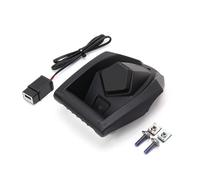 WSUMKH Support De Chargement USB sans Fil Moto pour Xmax NMAX 125 X-Max 300 N-Max 155 Support De Navigation GPS pour Téléphone Barre transversale GPS Moto(Nmax Xmax Holder)