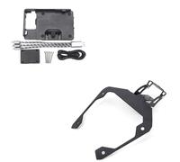 WSUMKH Support De Navigation GPS pour Téléphone Portable Noir Accessoires Moto pour Forza 750 FORZA750 NSS750 NSS 750 Support D'extensionMontage(AB)