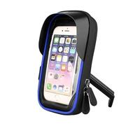 WSUMKH Support De Navigation GPS pour Vélo Et Moto Étanche Multifonction pour Téléphone Portable Pack De Cartes Accessoires pour Vélo Et Moto Barre transversale GPS Moto(Motorcycle Blue)