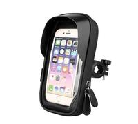 WSUMKH Support De Navigation GPS pour Vélo Et Moto Étanche Multifonction pour Téléphone Portable Pack De Cartes Accessoires pour Vélo Et Moto Barre transversale GPS Moto(Bicycle Black)